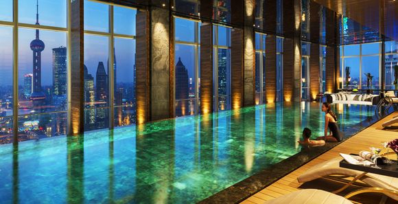 Four Seasons Hotel Pudong Shanghai 5* en cabine Air France La Première