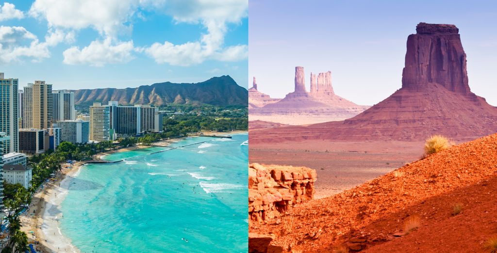Rondreis van 14 nachten door het westen van de VS en Hawaii