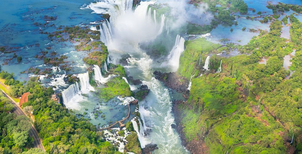 Priv&eacute;tour Iguaz&uacute;-watervallen en Brazili&euml;