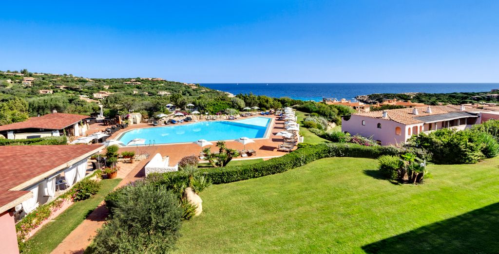 Grand Hotel Porto Cervo mit F&auml;hre