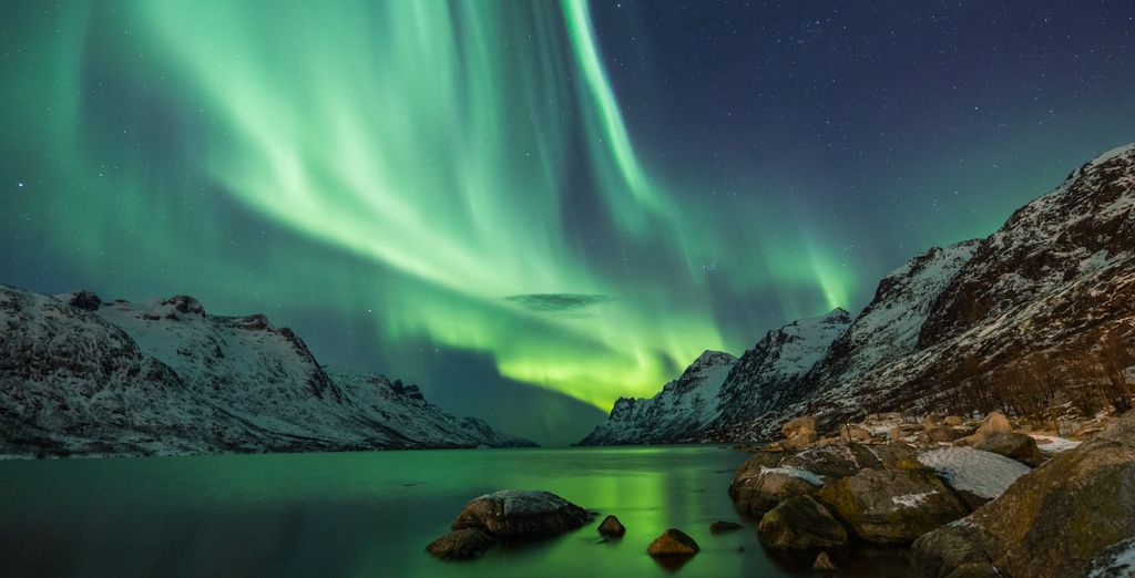 Nordlichter am Polarkreis