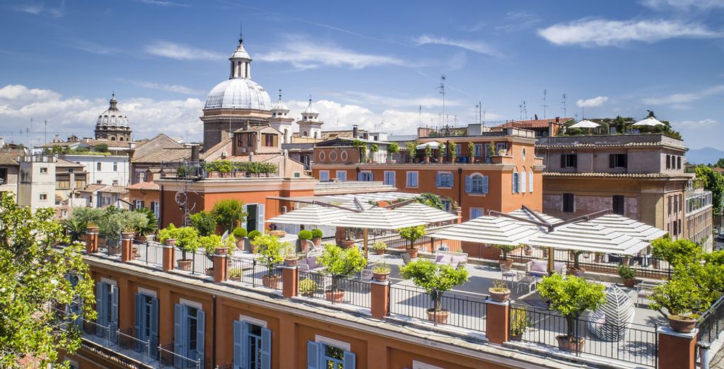 Welches Hotel soll in Rom in unserem Reiseführer gebucht werden