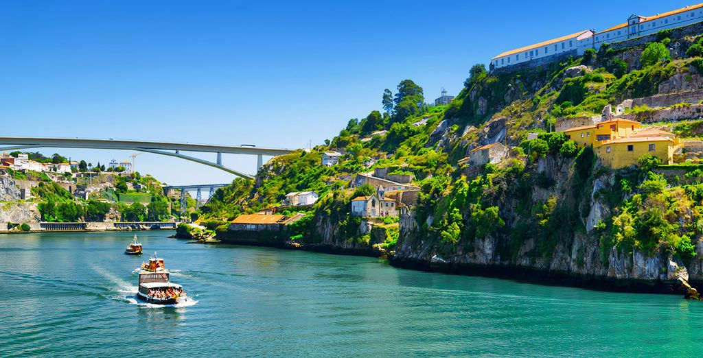 Crucero corto por los seis puentes de Oporto