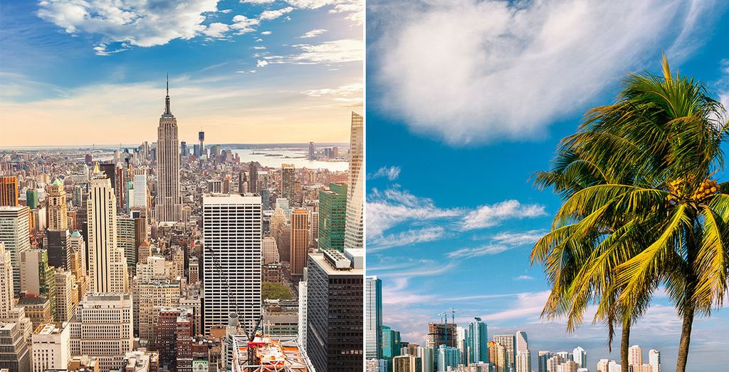 Nueva York y Miami