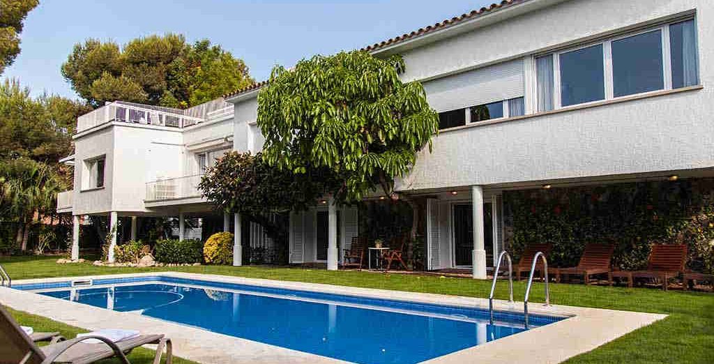 Villas con piscina privada en Sitges