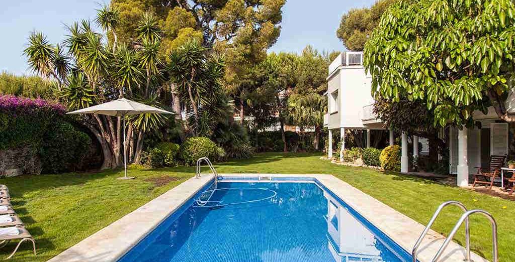 Villas con piscina privada en Sitges