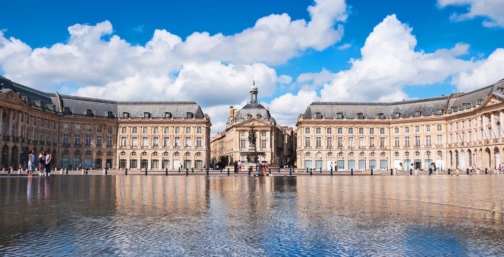 Photographie du centre-ville de Bordeaux