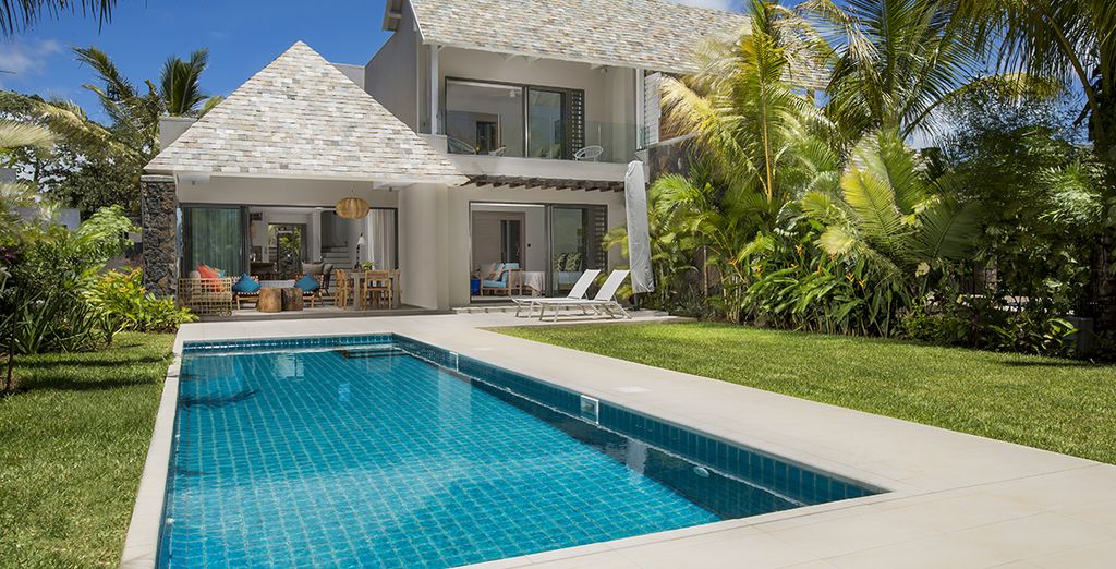 Villas Anahita Golf et Spa Resort à Beau Champ, villa avec piscine privée