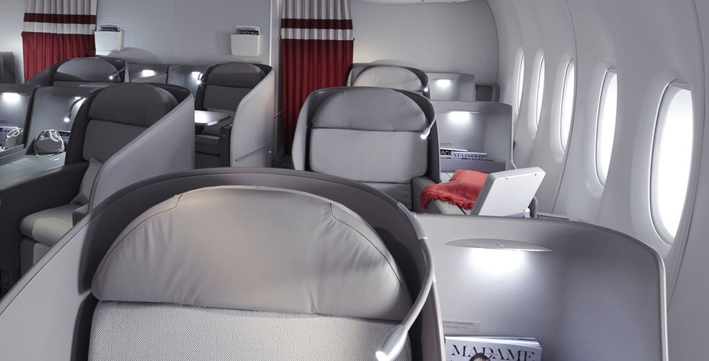 The Jefferson 5* en cabine Air France La Première
