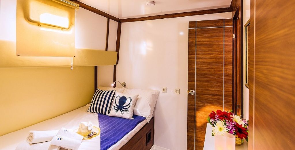 Crociera Bodrum in caicco Standard o Superior