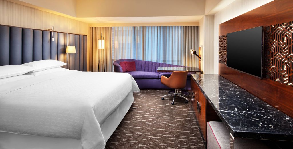 Sheraton Grand Los Angeles 4* + Venetian Las Vegas 5* + Concorde New York 4*