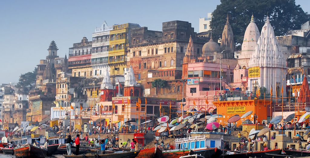 Tour di 10 notti, il Triangolo d'Oro + Khajuraho & Varanasi in 4* e 5*