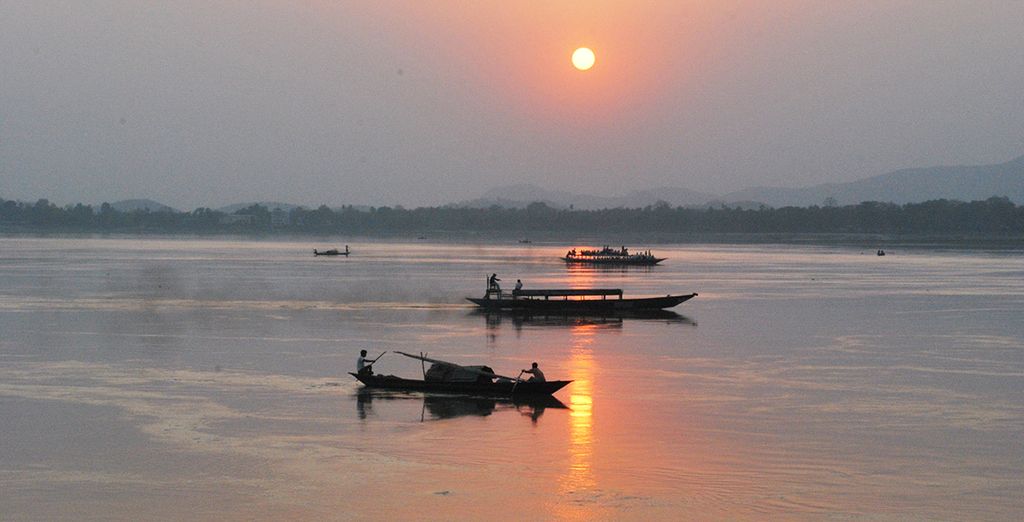 Crociera lungo il fiume Brahmaputra