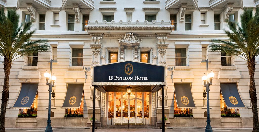 Roosevelt Hotel + Le Pavillon Hotel+ Eden Roc Beach Hotel