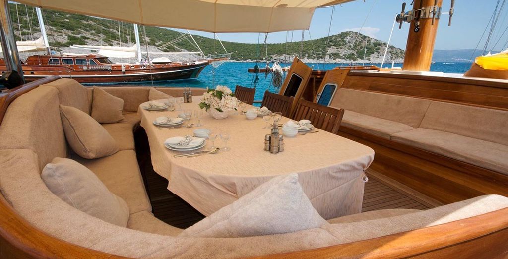 Crociera Bodrum in caicco Standard o Superior