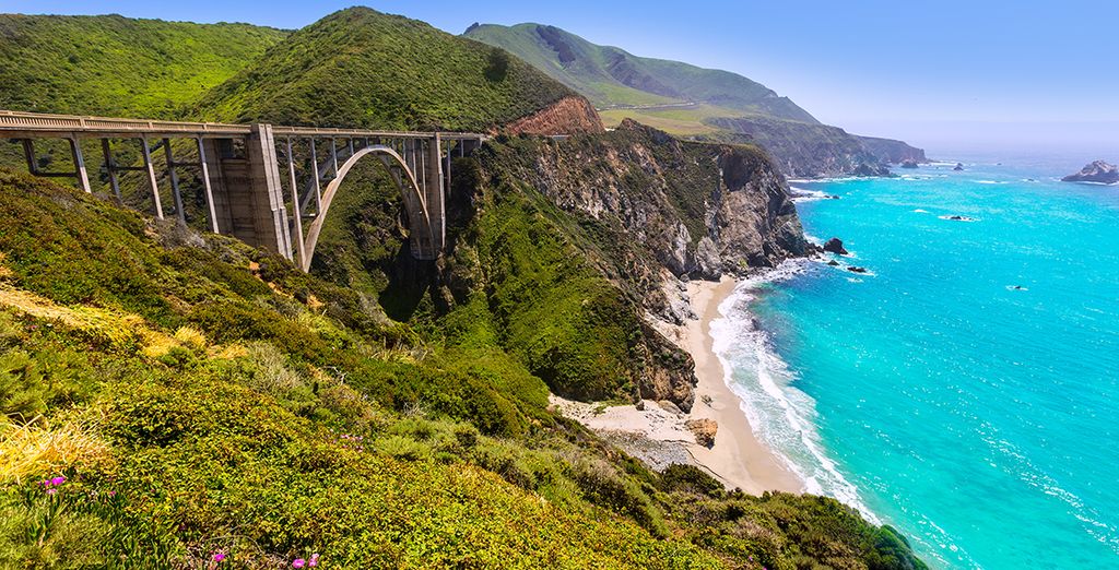 California in libertà con noleggio auto incluso