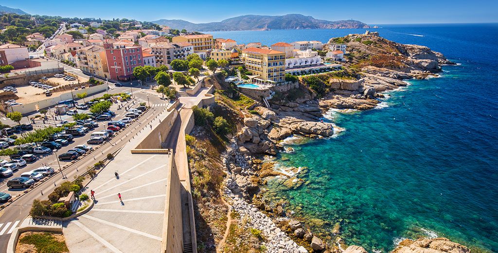 Résidence Benista con traghetto Corsica Ferries