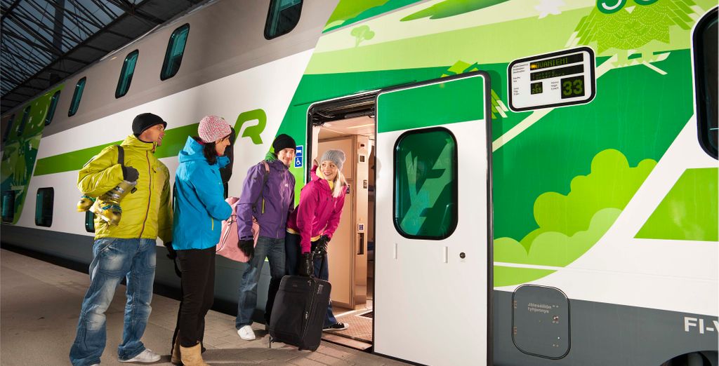 Da Rovaniemi alla Lapponia in Treno