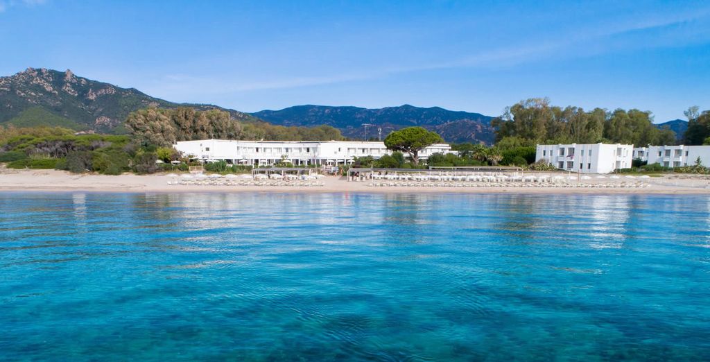 Sardinian coastal town