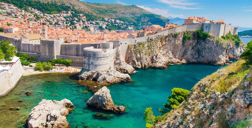 Coastal road and Makarska Riviera