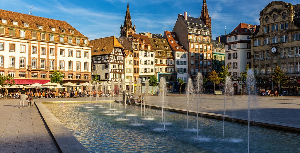 Go discover the beautiful city of Strasbourg