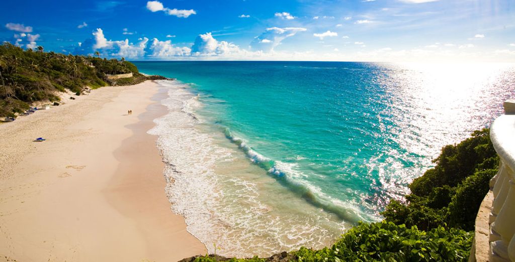 Take a relaxing walk on the beaches of Barbados