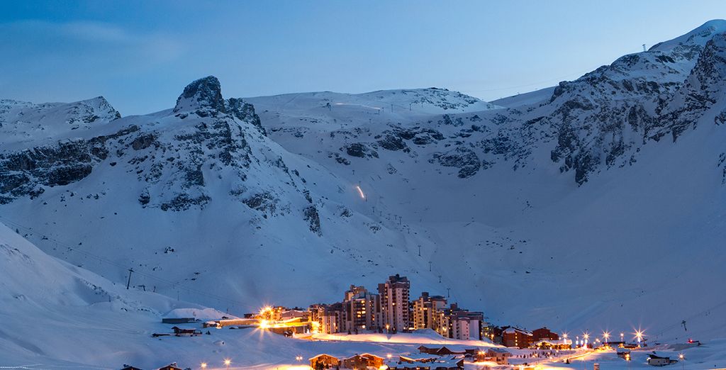 Ski resort in Europe : Tignes, France*