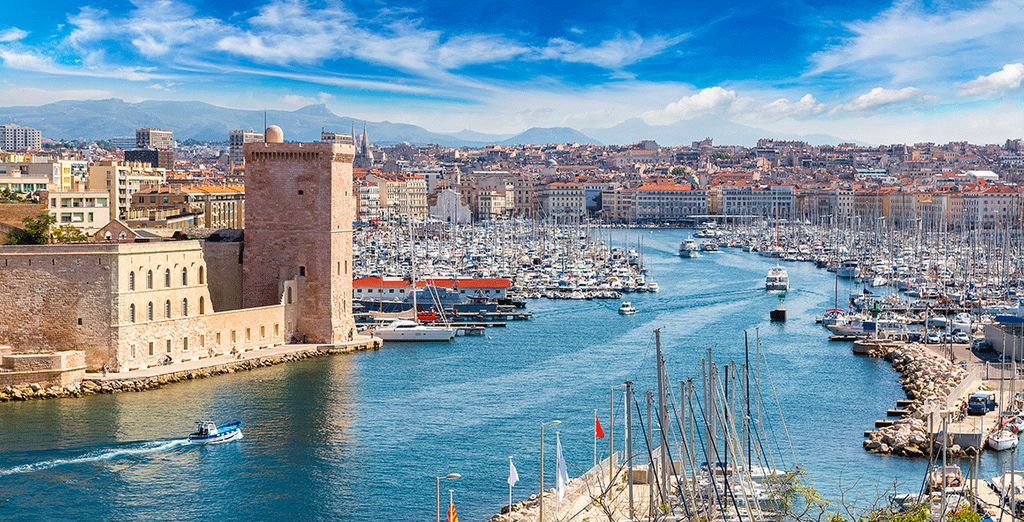 The Old Port of Marseille, South of France