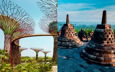 Singapur, Java y Bali