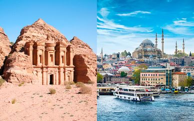 Jordania y Estambul