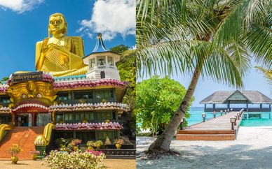 Circuit privatif Balade Sri Lankaise et séjour aux Maldives