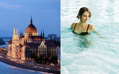 Starlight Suiten Hotel 4* et accès aux bains thermaux Gellert
