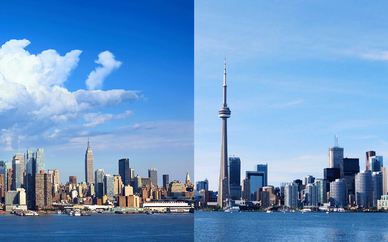 Combiné Cassa Hotel NY et Westin Harbour Toronto