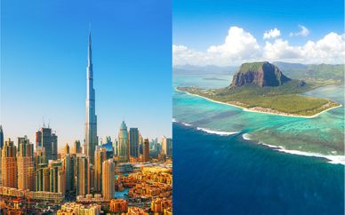 Hyatt Regency Dubai & InterContinental Mauritius 5*