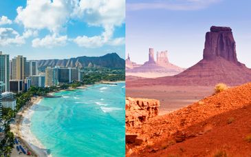 Rondreis van 14 nachten door het westen van de VS en Hawaii