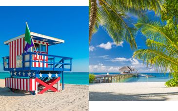 Viva Wyndham Fortuna Beach 5* + The Palms Hotel & Spa - Miami Beach 4*: