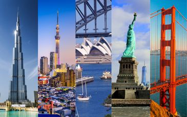 Rundreise in Eigenregie: Einmal rund um den Globus: Von Dubai bis New York