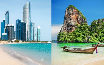 Grand Hyatt Abu Dhabi Hotel & Residences Emirates Pearl 5* et Phuket Marriott Resort and Spa, Nai Yang Beach 5*