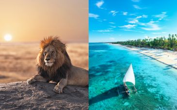 Safari Evasion Sauvage en 4* et extension au Sea Cliff Resort et Spa 5* de Zanzibar 
