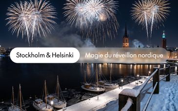 Circuit en groupe, en 4* : Nouvel An entre Stockholm et Helsinki