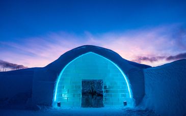 Soggiorno in libertà: Nel Nord con fuga in Icehotel