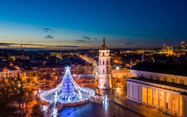 6-9 night tour: Magical Christmas in the Baltic capitals