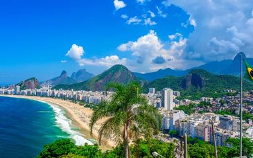 7-15 night tour: Brazilian sunshine