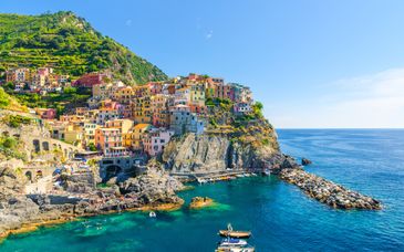 5-7 night tour: Cinque Terre, the Gulf of Poets and the Riviera 