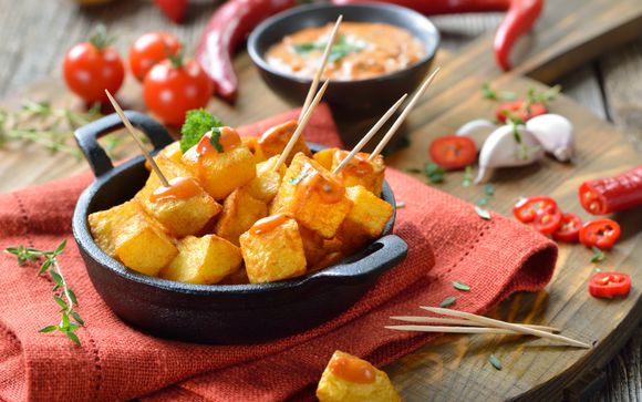 Ein Tapas-Menü (mit einem Getränk)