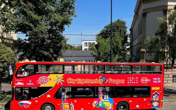 Prag mit dem Hop-on-Hop-off-Bus