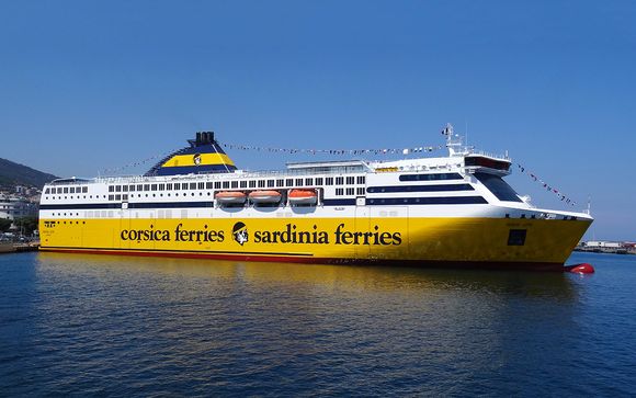 Uw optionele overtocht met Corsica Ferries