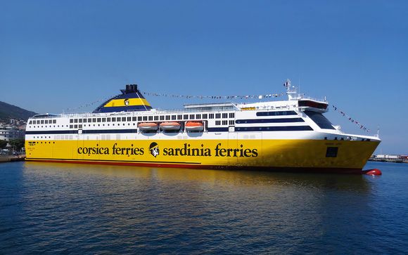 Sie reisen mit Corsica Ferries