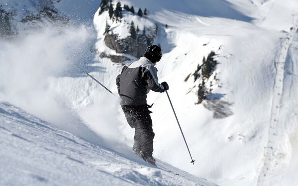 Mit vollem Schwung auf die Piste