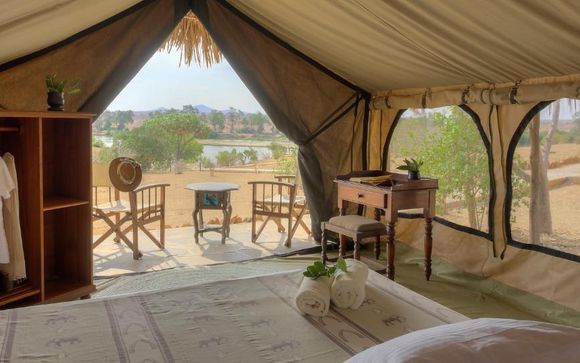 Tu alojamiento durante el safari